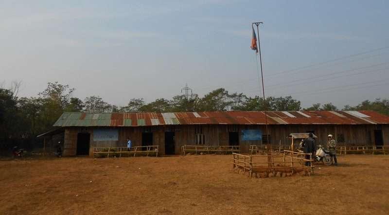 Ka Touat Laos previous school building