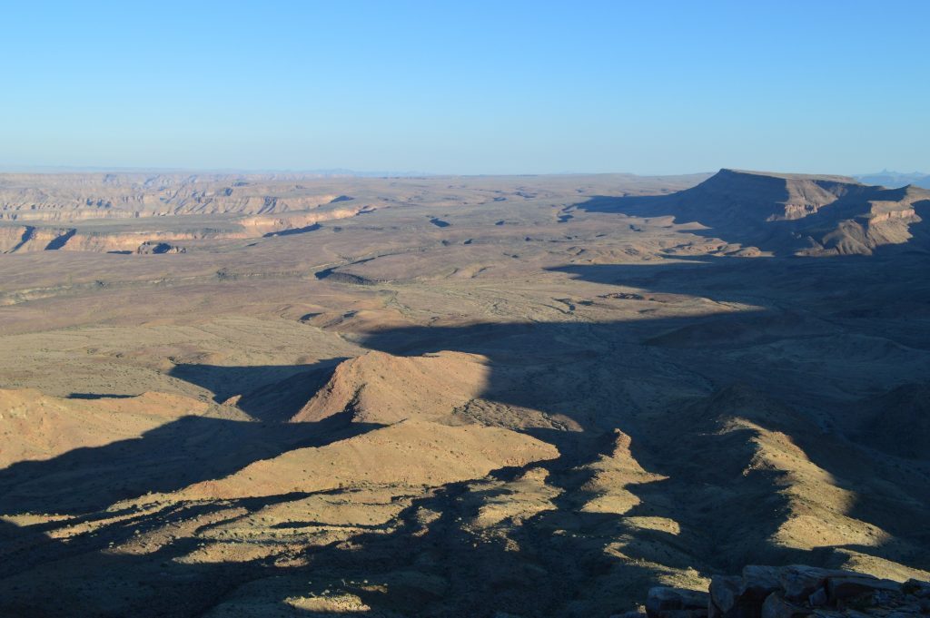 western rim Fish River Canyon