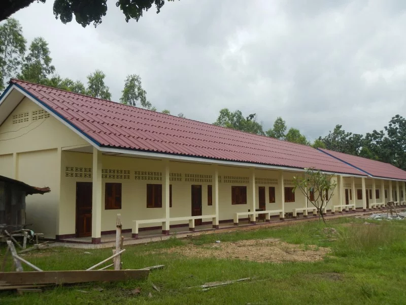 Nong Tae Finished School buildings