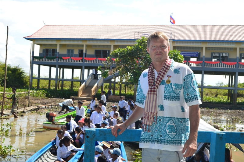 Prey Chas School Opening Ceremony