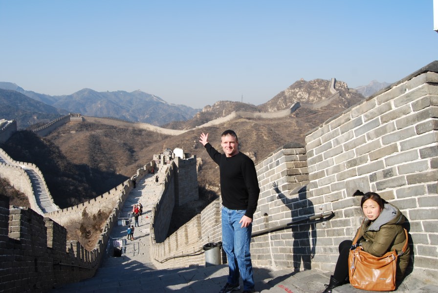 Hiking at Shuiguan Great Wall