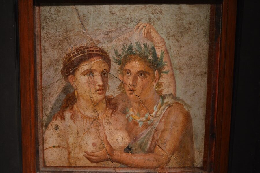 Mosaic taken from Pompeii