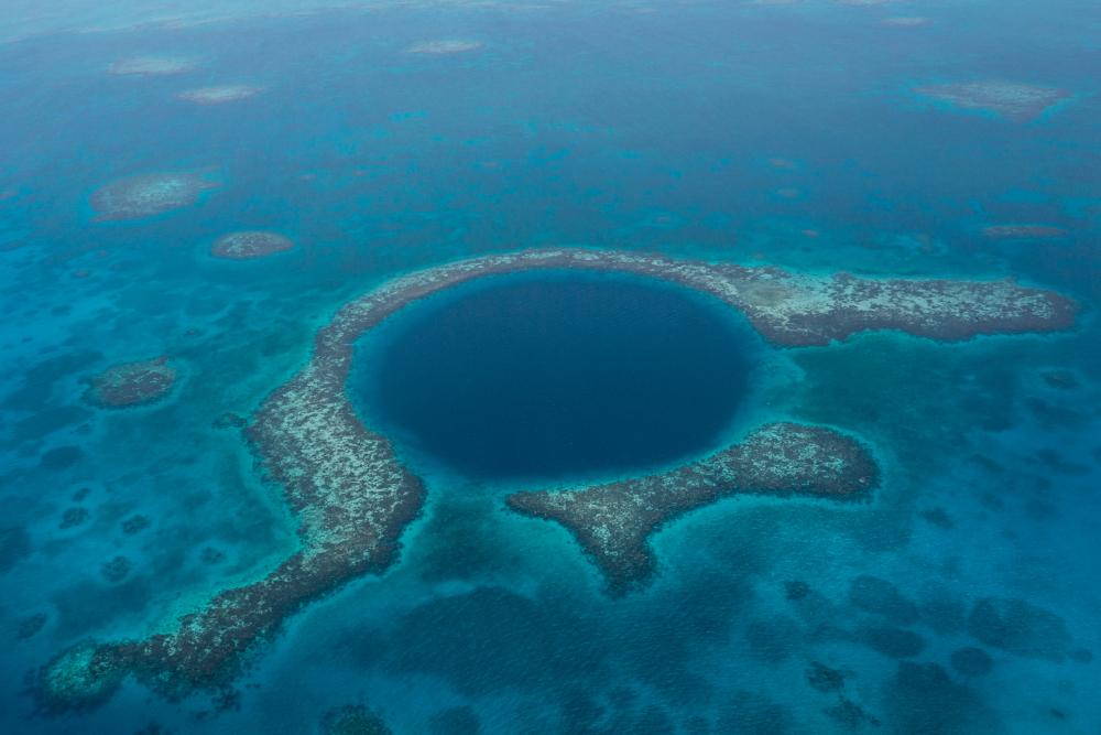 Blue Hole - Belize Belize Barrier Reef