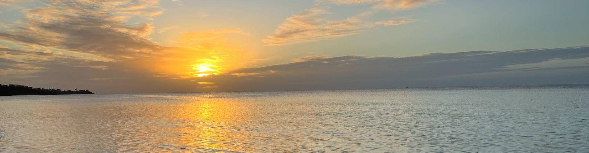 Grande Anse Beach, Grenada Sunset