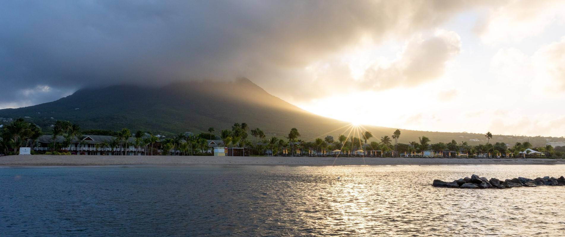 Nevis Peak, Sunrise