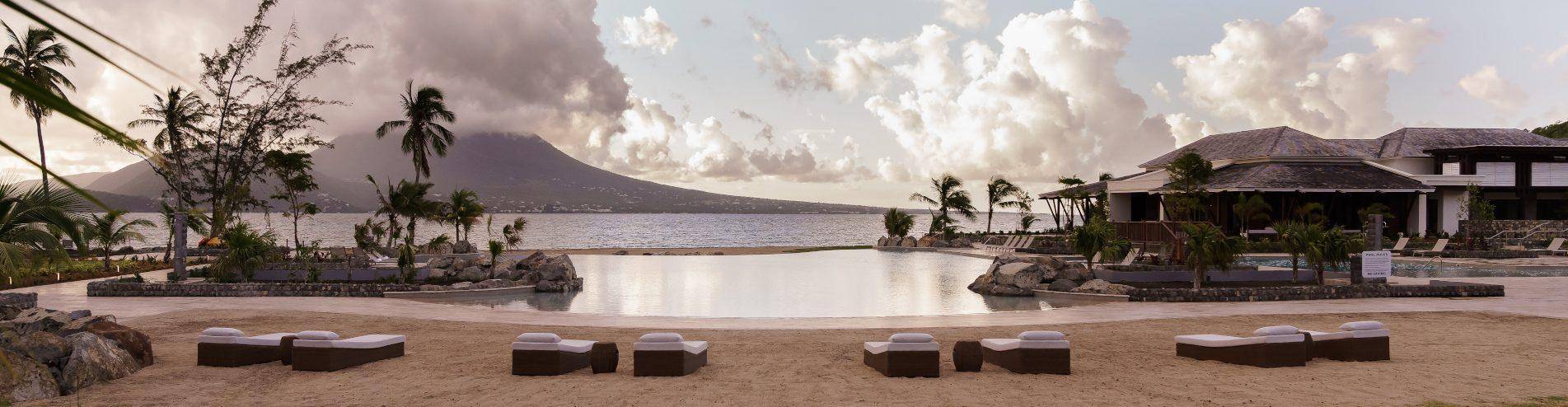 Lagoon Pool, Park Hyatt St Kitts, Nevis Peak View